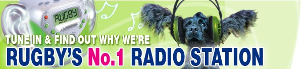 Tune in to find out why we're Rugby's No.1 Radio Station